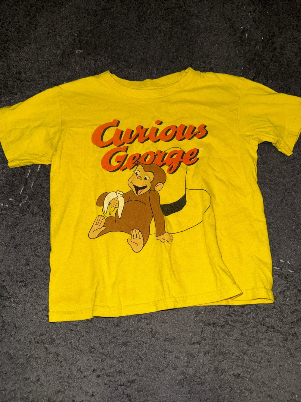 Toddler curious George t-shirt
